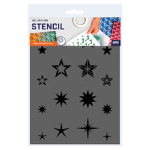 Load image into Gallery viewer, Star design Stencil Street art how to draw a star stencil