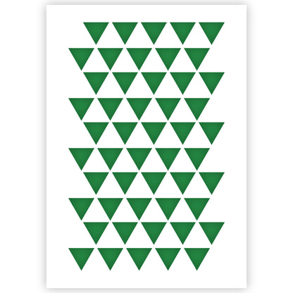 Triangle Pattern Stencil 3 Sizes