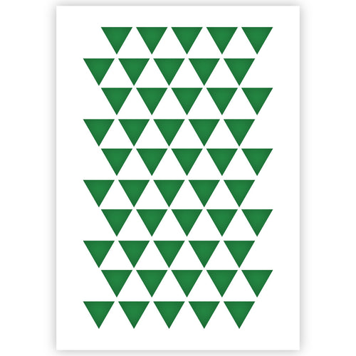Triangle Pattern Stencil 3 Sizes