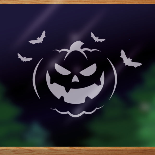 halloween window art kit