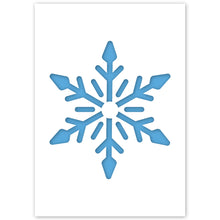 Load image into Gallery viewer, snowflake border stencil