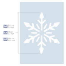 Load image into Gallery viewer, snow stencils for christmas