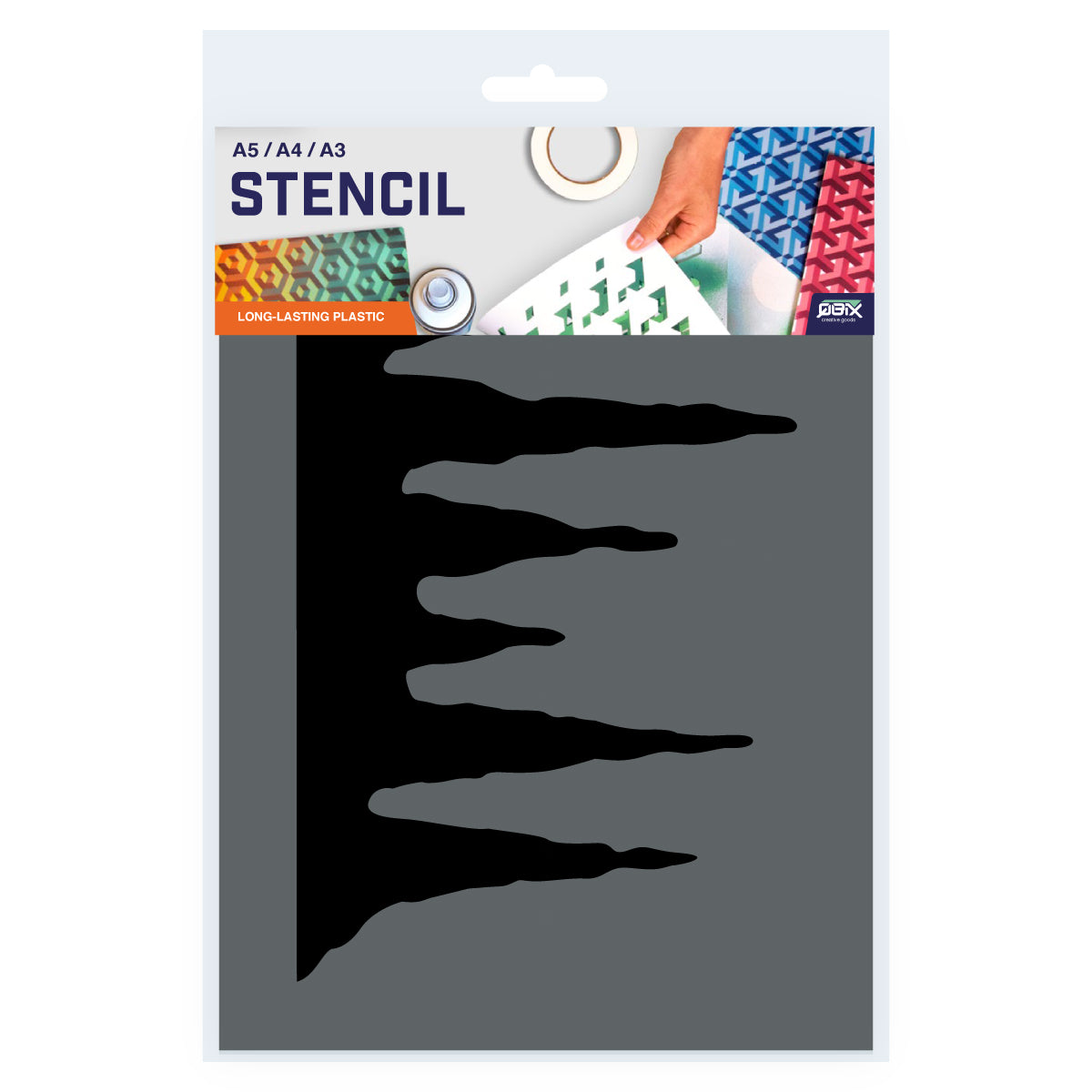 ice stencil design DIY