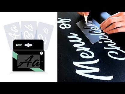 Decorative Letter Set, Complete Alphabet - 6-7 cm / 2.4-2.8 Inch