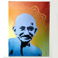 Load image into Gallery viewer, Mahatma Gandhi Stencil - 2 Layer A3 Size Stencil
