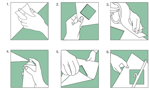 How to use QBIX stencils step by step guide