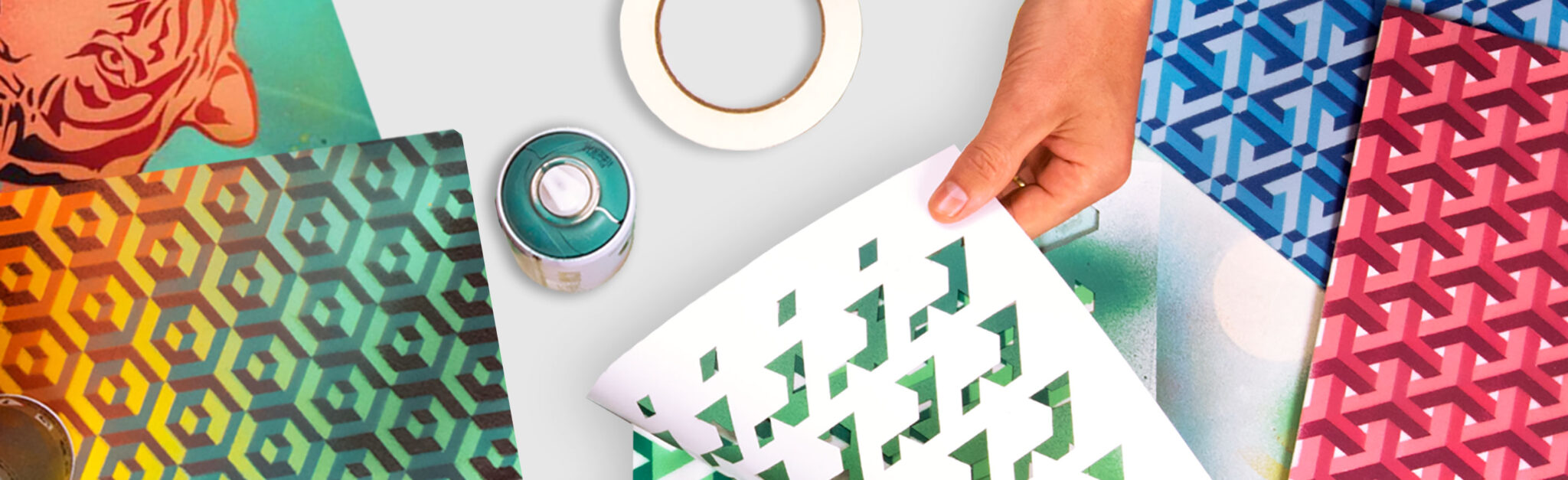 How to paint with a Stencil: Tips & Tricks